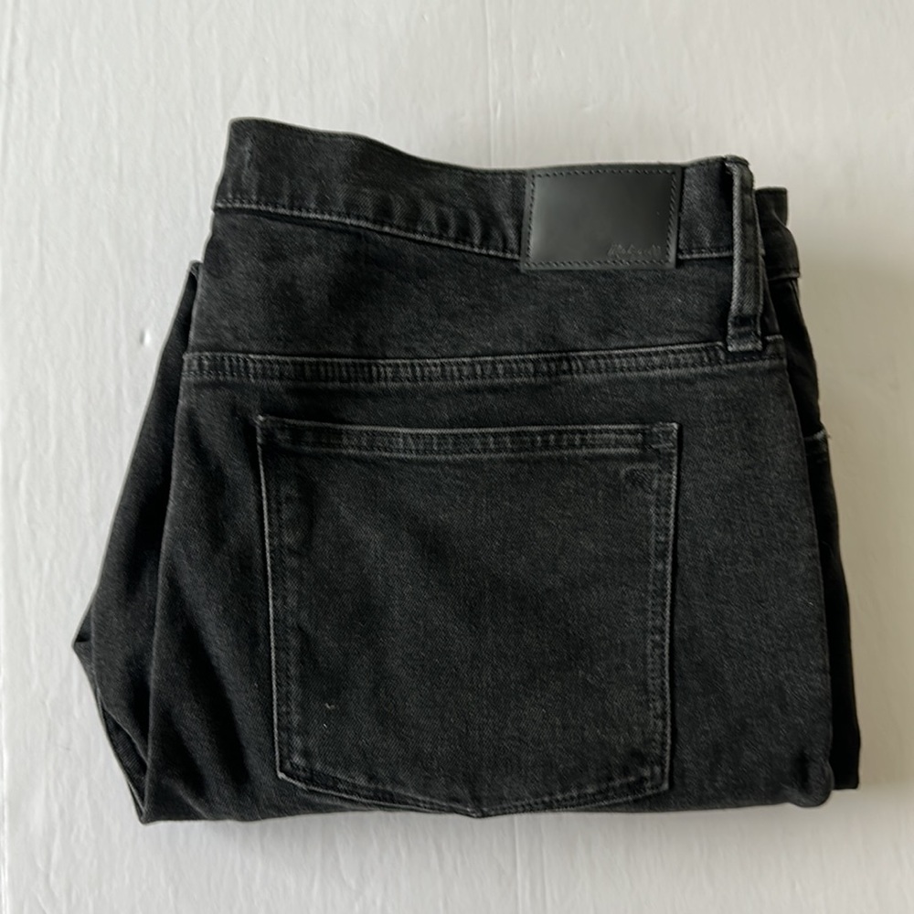 Madewell Tomboy Straight Jeans in Lunar Wash Size 33 NWT - Picture 14 of 15